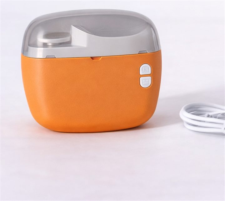 Contenido del kit: cortaúñas eléctrico, cable USB y manual